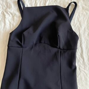 Zara Midnight Black Bodysuit